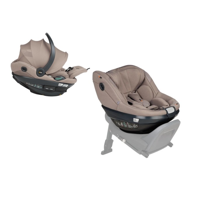 Sistema modular Beyond² 360 de BeSafe - Dark Sand SoftBreeze