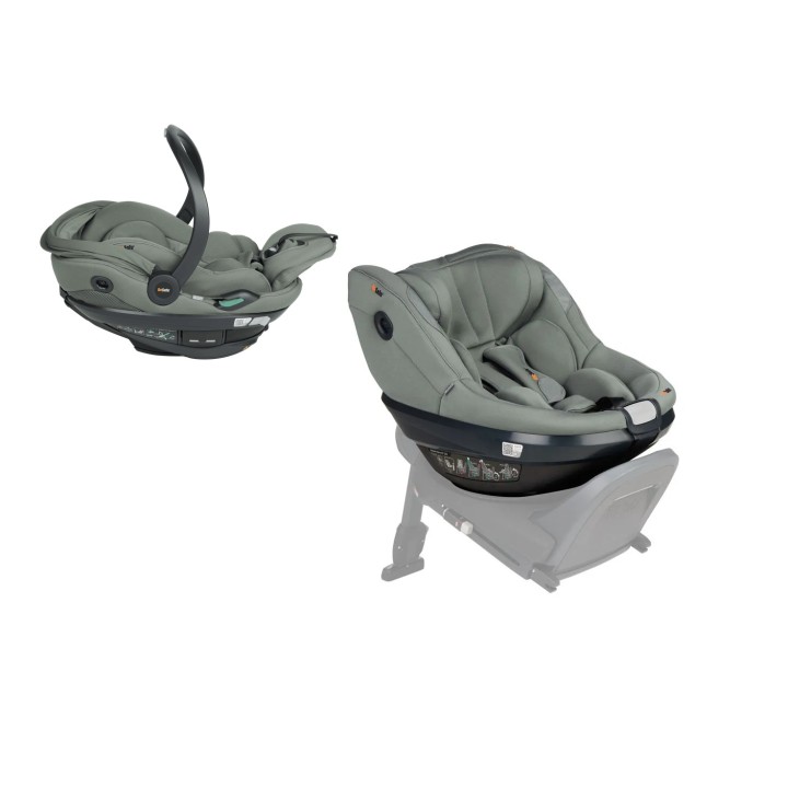 Sistema modular Beyond² 360 de BeSafe - Meadow Green SoftBreeze