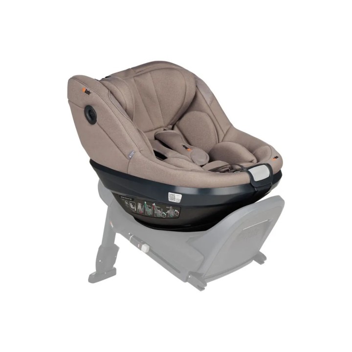 Beyond² 360 + Base ISOFIX de BeSafe - Dark Sand SoftBreeze