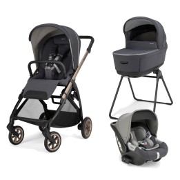 Trío Electa 2026 de Inglesina - Garage Grey + Darwin Infant