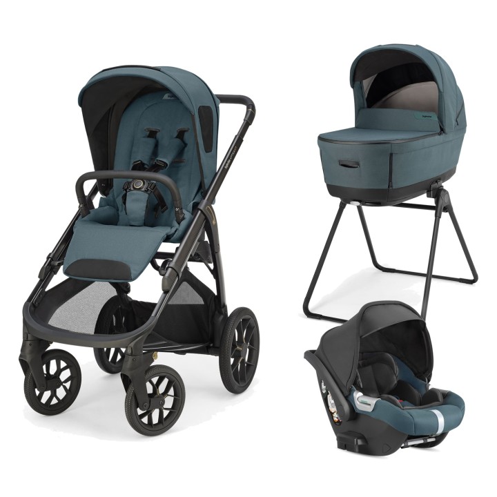 Trío Aptica XT 2026 de Inglesina - Himalaya Blue + Darwin Infant