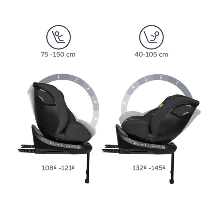 Cadeira auto Denver i-Size arnês de segurança