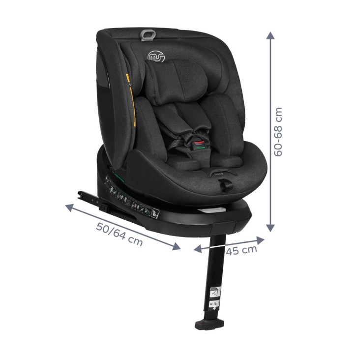 Cadeira auto Denver i-Size detalhe de utilização