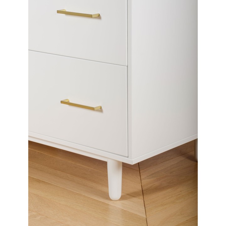 Detalle de la cómoda Fantine CO-2030 de Micuna en Blanco