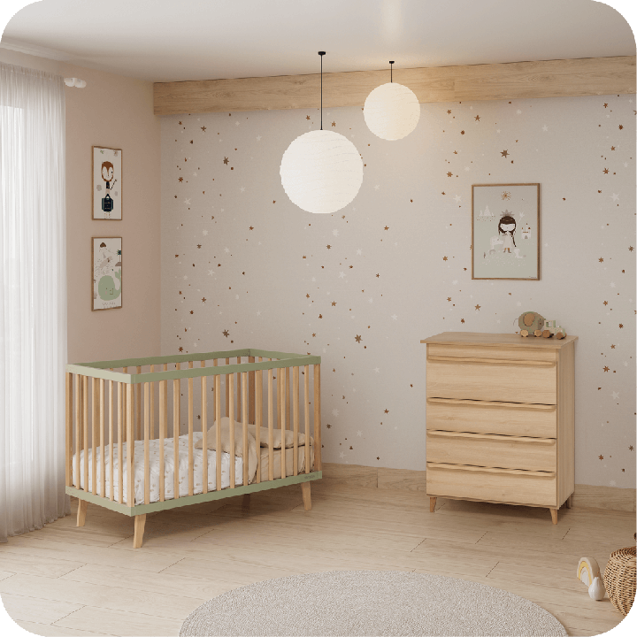 Cuna Mencía Mint/Madera de Micuna