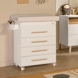 Bañera cambiador Trevi B-1960 Blanco-Madera de Micuna