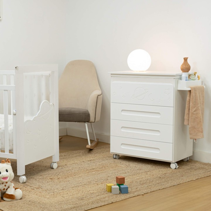 Berço Dolce Magic Branco da Micuna