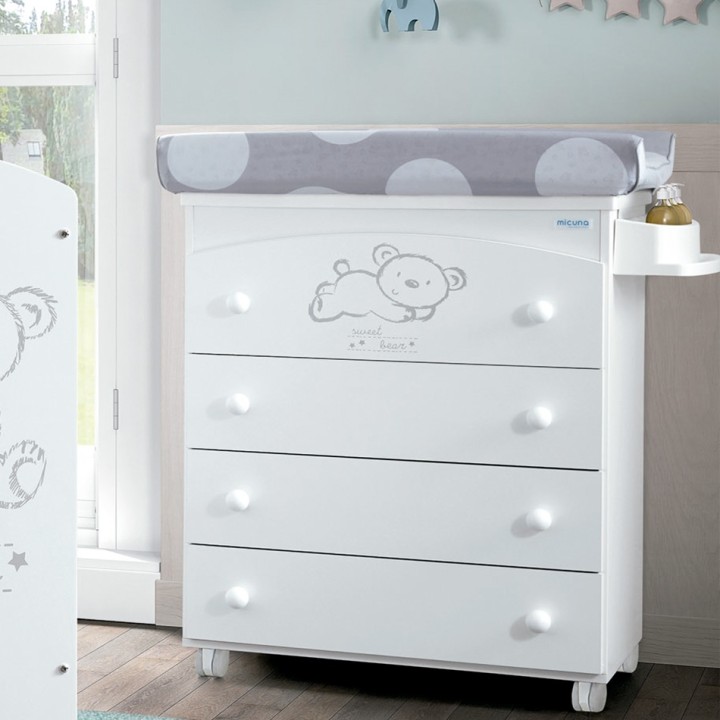 Banheira muda-fraldas B-970 Sweet Bear da Micuna
