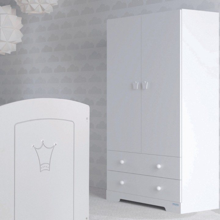 Roupeiro A-1805 branco da Micuna
