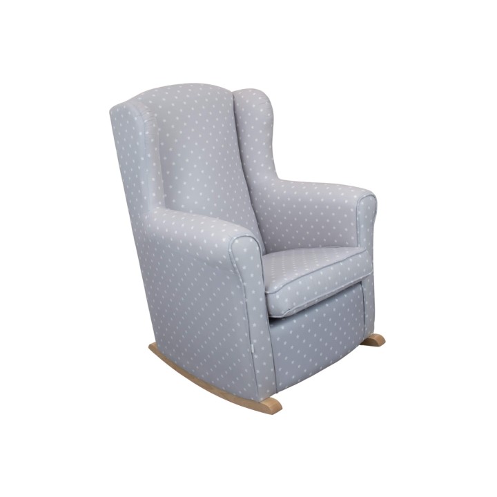 Mecedora de lactancia Nanny de Micuna - Madera / Galaxy Gris