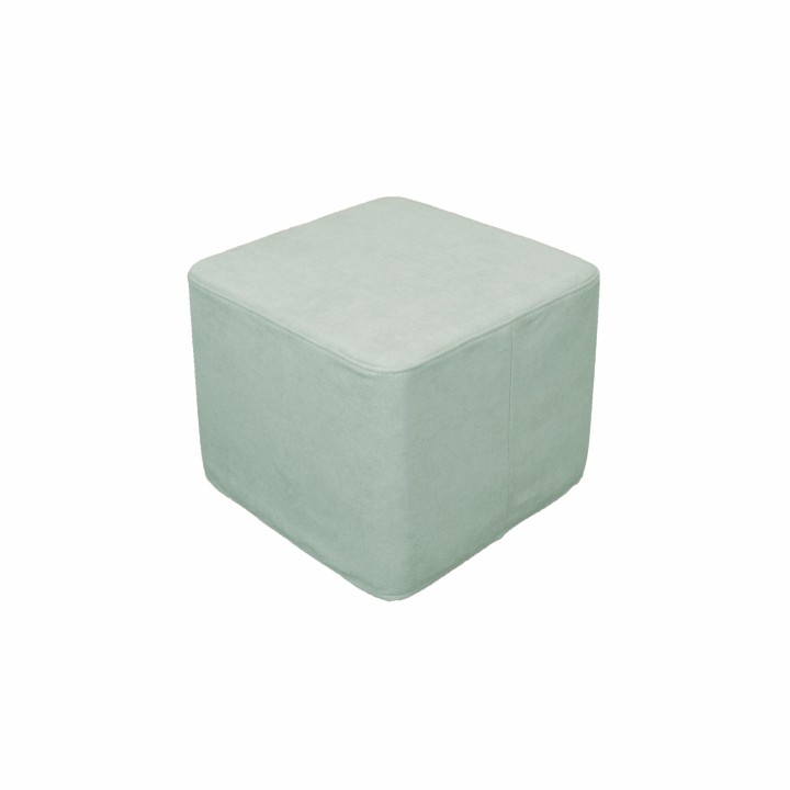 Puff cuadrado de Micuna - Verde Mint