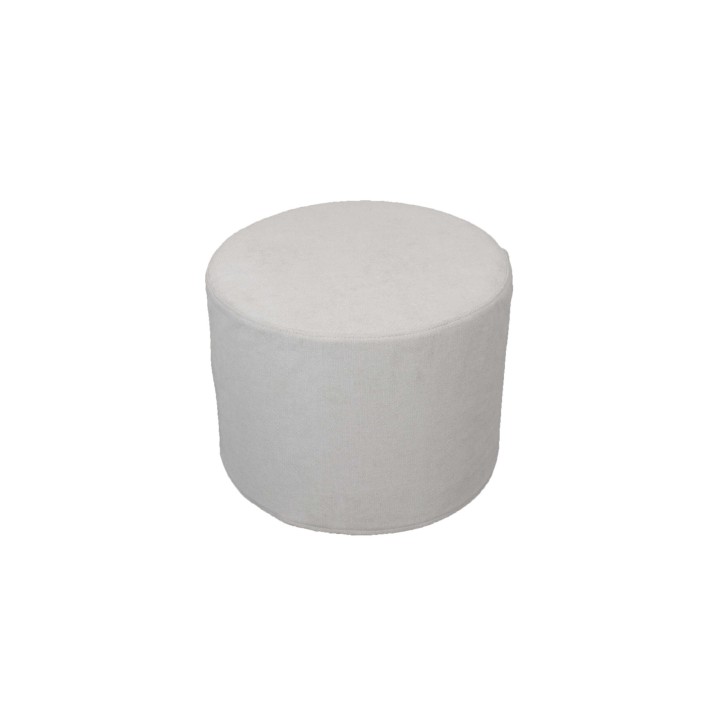 Puff circular da Micuna - Cinzento Claro