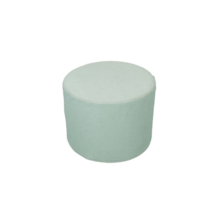 Puff circular da Micuna - Verde Menta