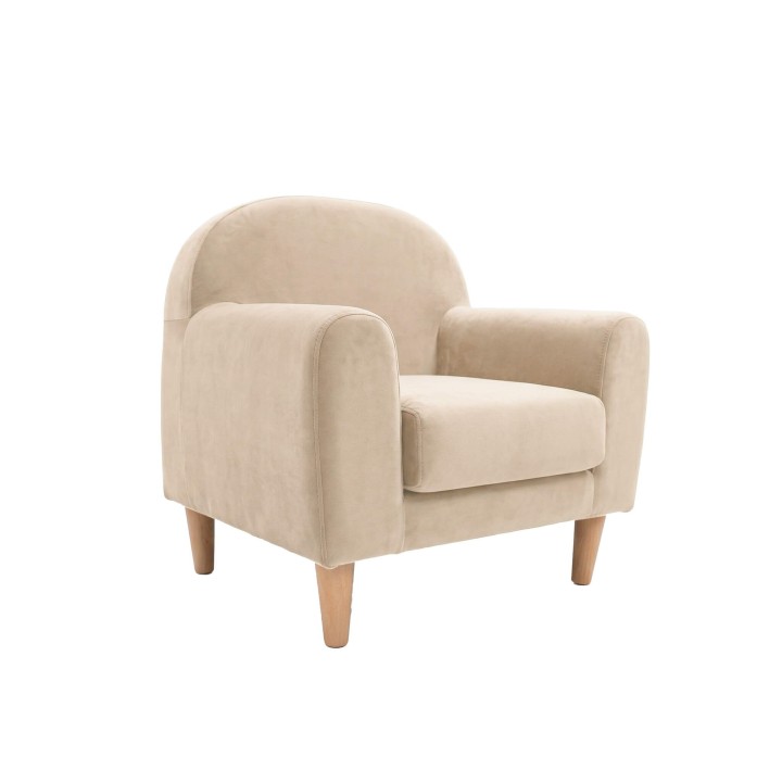 Mini sofá infantil de Micuna - Madera / Beige