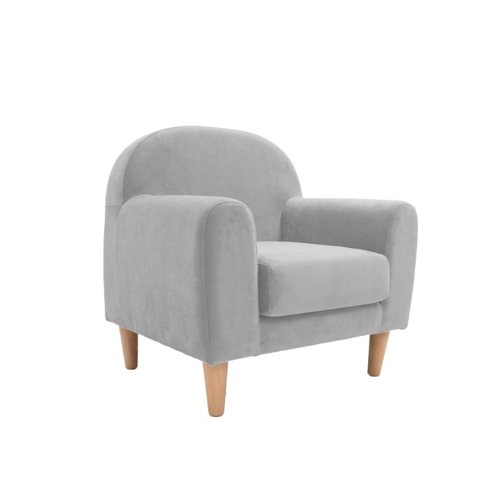 Mini sofá infantil de Micuna - Madera / Gris Claro