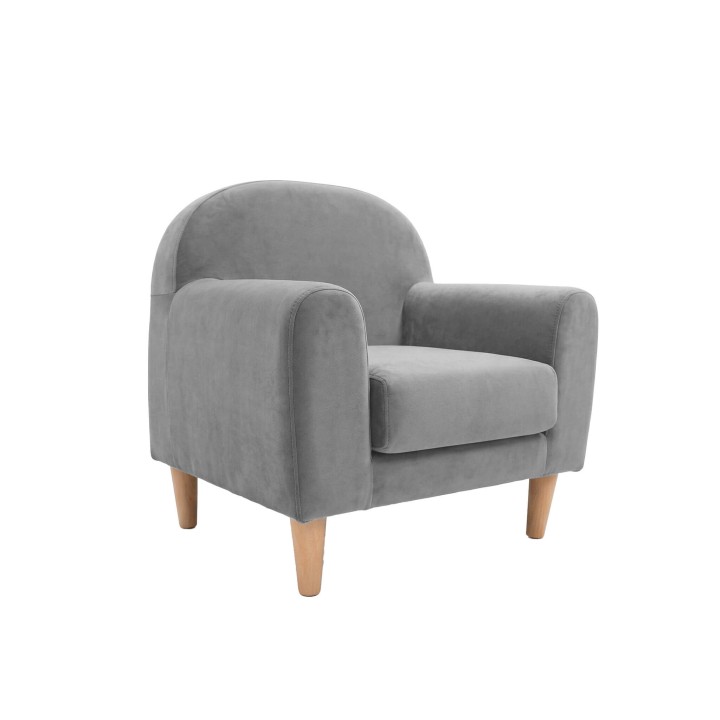 Mini sofá infantil de Micuna - Madera / Gris Noche