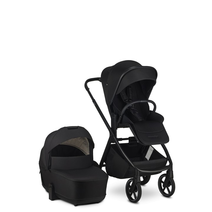 Carrinho duo Zoey da Easywalker - Pure Black