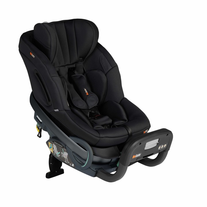 BeSafe Stretch² Silla Coche 61-125 cm contramarcha - Black SoftBreeze
