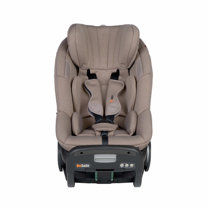 BeSafe Stretch² Silla Coche 61-125 cm contramarcha - Dark Sand SoftBreeze