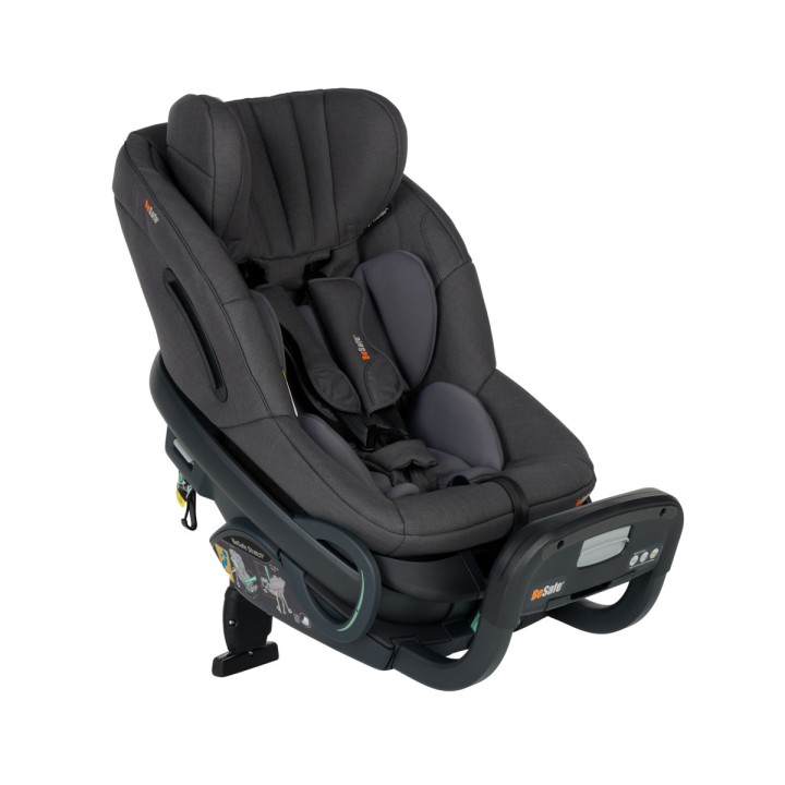 BeSafe Stretch² Cadeira-auto 61-125 cm contramarcha - BeSafe Dark Grey Melange
