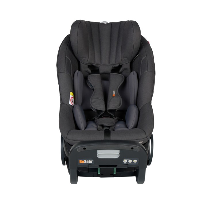 BeSafe Stretch² Cadeira-auto 61-125 cm contramarcha - BeSafe Dark Grey Melange