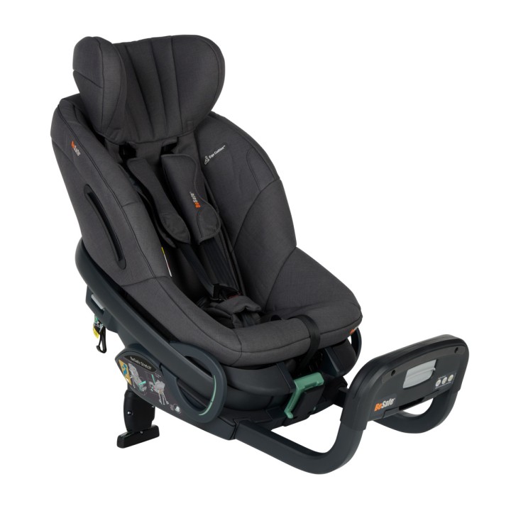 BeSafe Stretch² Silla Coche 61-125 cm contramarcha - BeSafe Dark Grey Melange