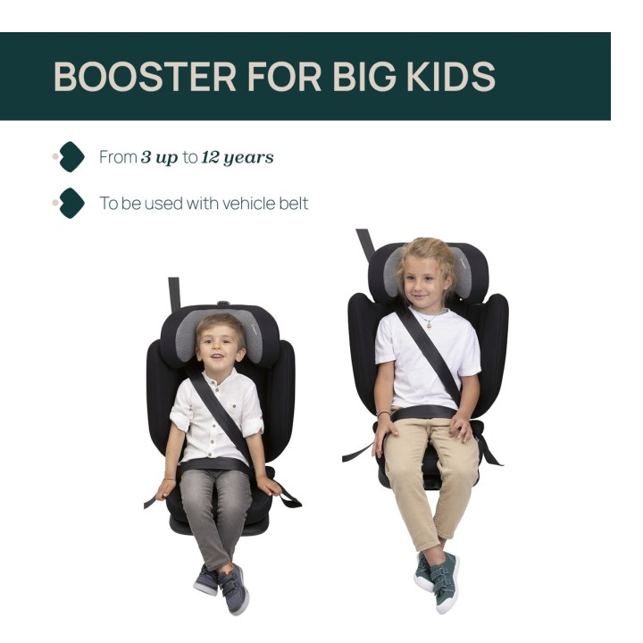 Fold and Go S i-Size Posh Black