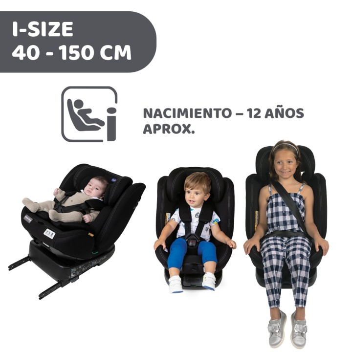 Unico Evo i-Size Classic Black