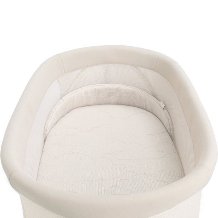 Cuna electrónica Nuit Jané patas beige/blancas