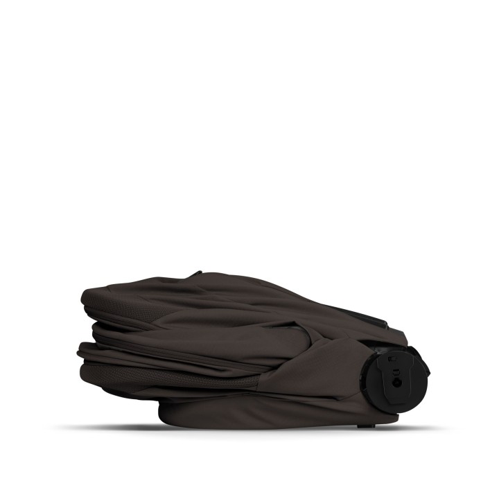 Alcofa dobravel Balios Fold Cot Chocolate Brown fechada