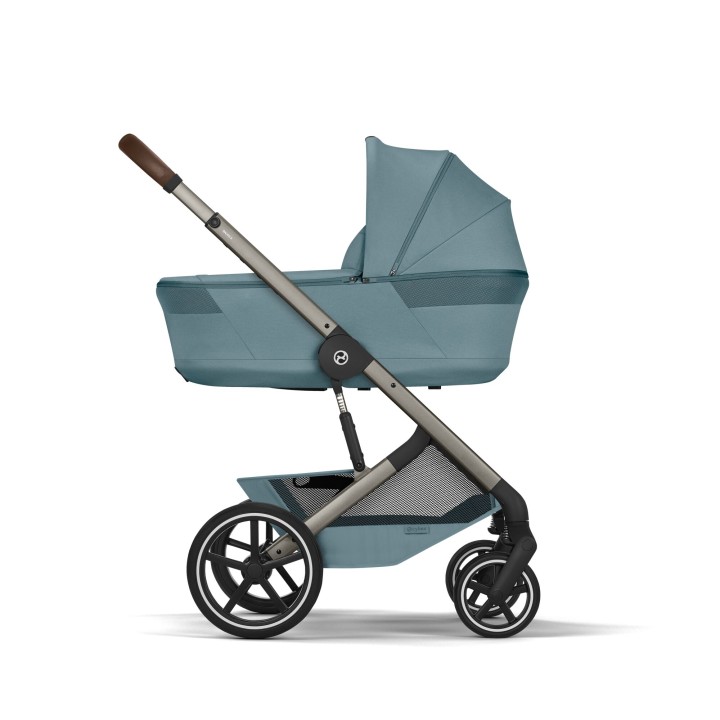Balios S Lux Stormy Blue com alcofa dobravel montada