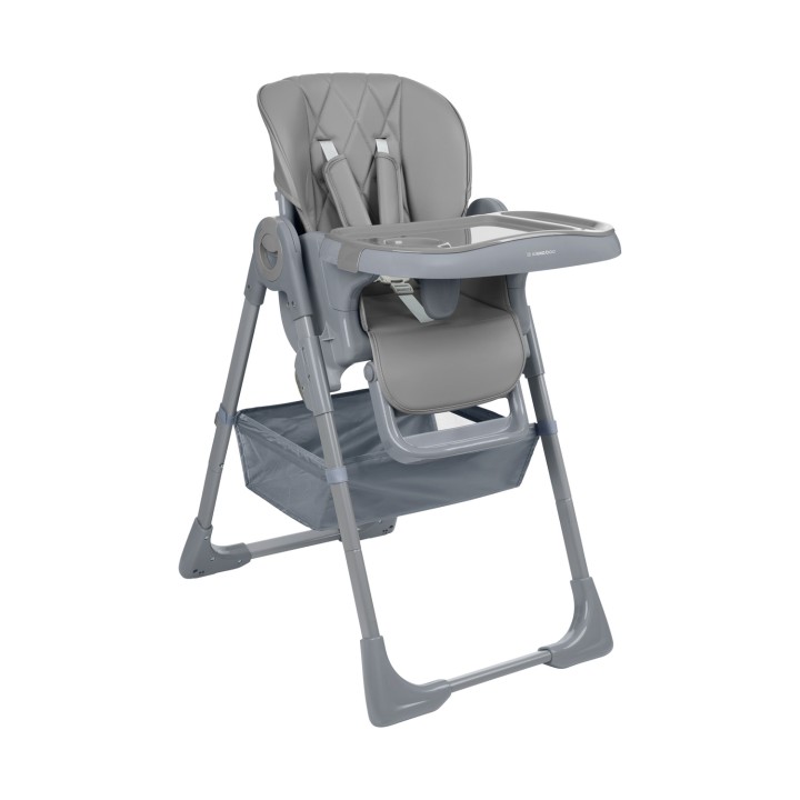 Cadeira de papa Comfy+ da KikkaBoo - Gris