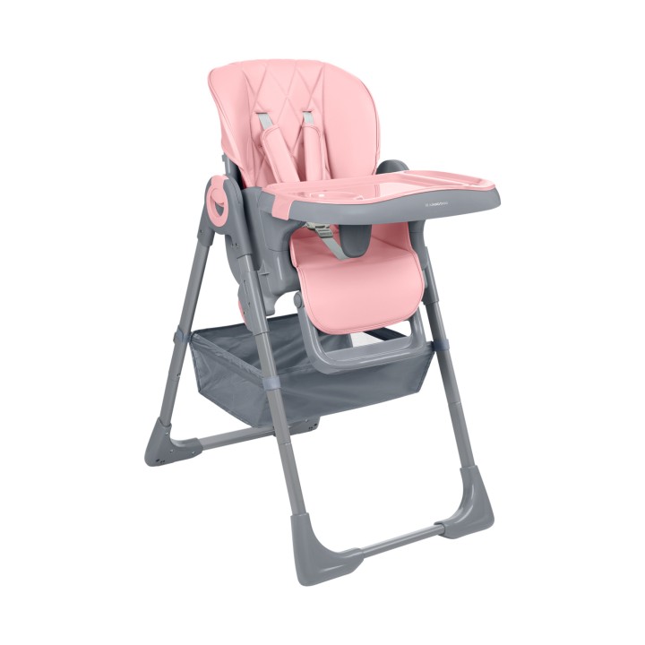 Cadeira de papa Comfy+ da KikkaBoo - Rosa