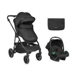 Carrito 3en1 Jean de KikkaBoo - Negro