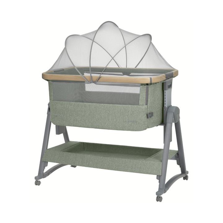 Cuna colecho Nanna 2 de KikkaBoo - Verde Militar