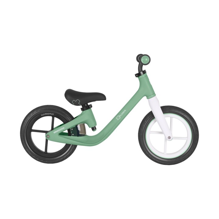 Bicicleta de equilibrio Xplorer de KikkaBoo - Verde lateral