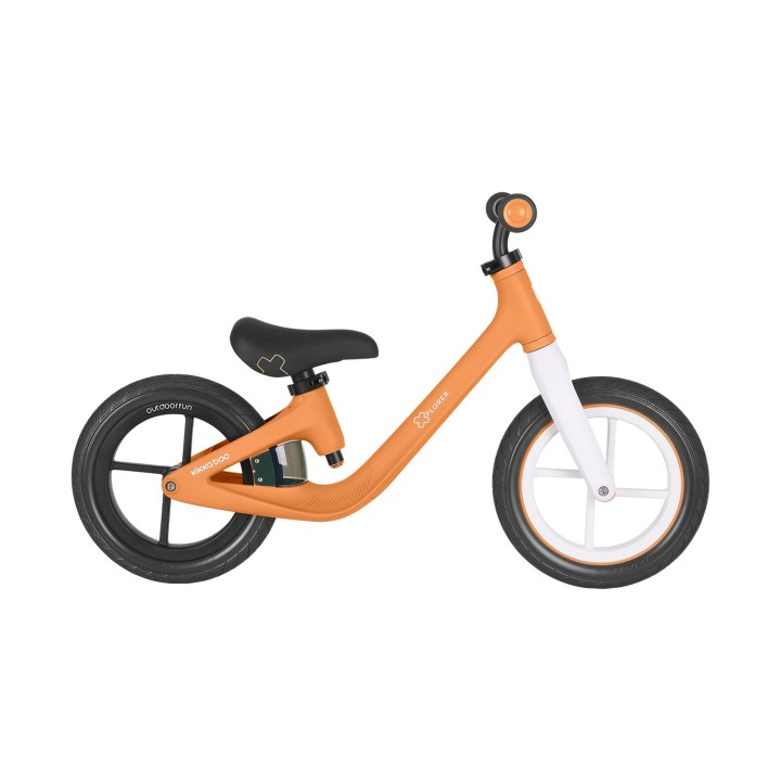 Bicicleta de equilibrio Xplorer de KikkaBoo - Naranja lateral