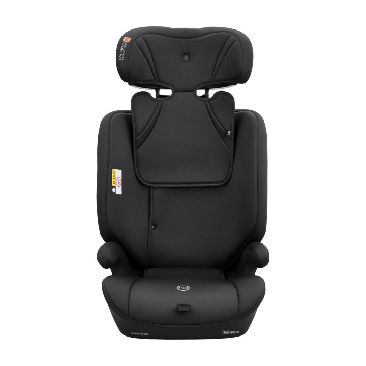 Silla de coche i-Flow i-Size 76-150 cm de KikkaBoo - Negro trasera