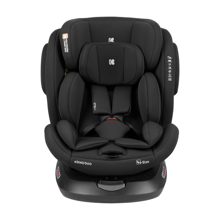 Silla de coche i-Felix i-Size 40-150 cm de KikkaBoo - Negro vista 2