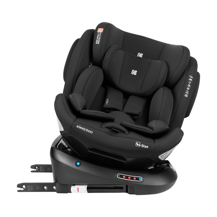 Silla de coche i-Felix i-Size 40-150 cm de KikkaBoo - Negro vista 12