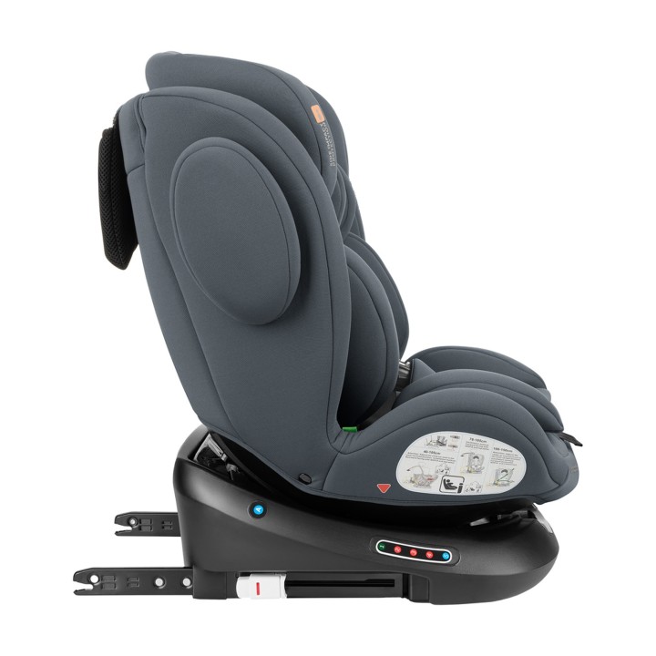 Silla de coche i-Felix i-Size 40-150 cm de KikkaBoo - Gris Oscuro vista 6