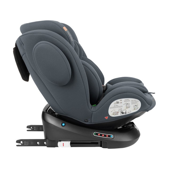 Silla de coche i-Felix i-Size 40-150 cm de KikkaBoo - Gris Oscuro vista 9