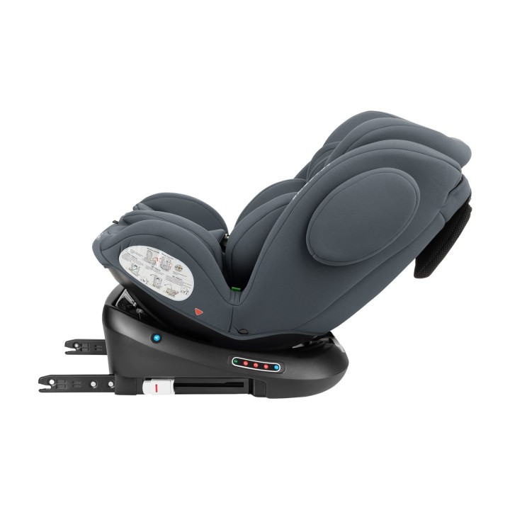 Silla de coche i-Felix i-Size 40-150 cm de KikkaBoo - Gris Oscuro vista 10