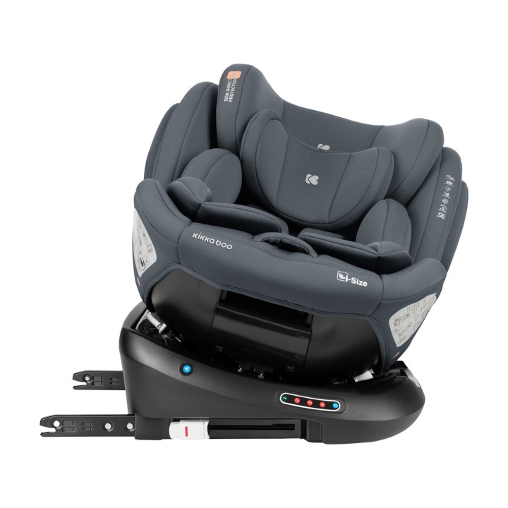 Cadeira auto i-Felix i-Size 40-150 cm da KikkaBoo - Gris Oscuro vista 13