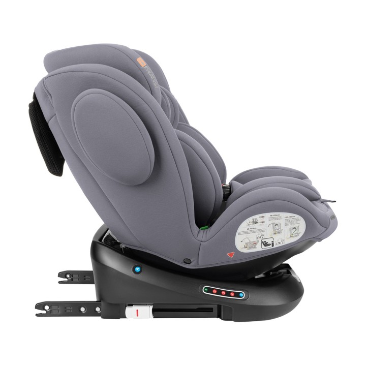 Silla de coche i-Felix i-Size 40-150 cm de KikkaBoo - Gris Claro vista 9