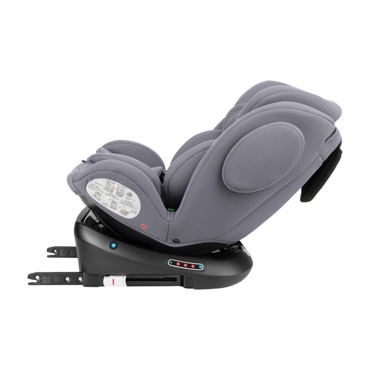 Silla de coche i-Felix i-Size 40-150 cm de KikkaBoo - Gris Claro vista 10