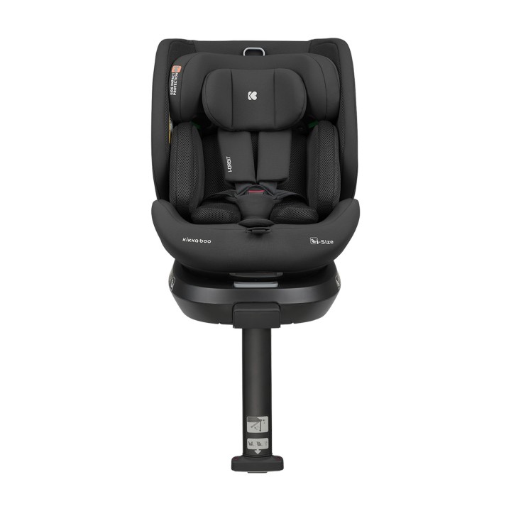 Cadeira auto i-Orbit i-Size 40-150 cm da KikkaBoo - Negro vista 2