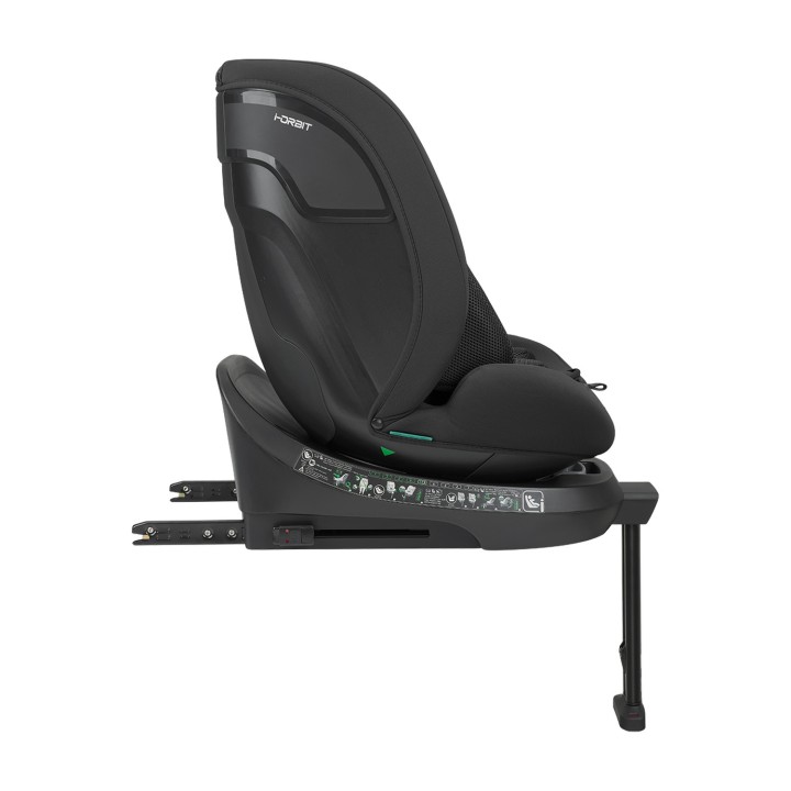 Silla de coche i-Orbit i-Size 40-150 cm de KikkaBoo - Negro vista 5