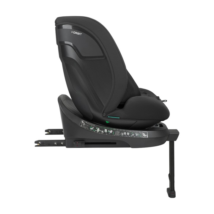 Cadeira auto i-Orbit i-Size 40-150 cm da KikkaBoo - Negro vista 6
