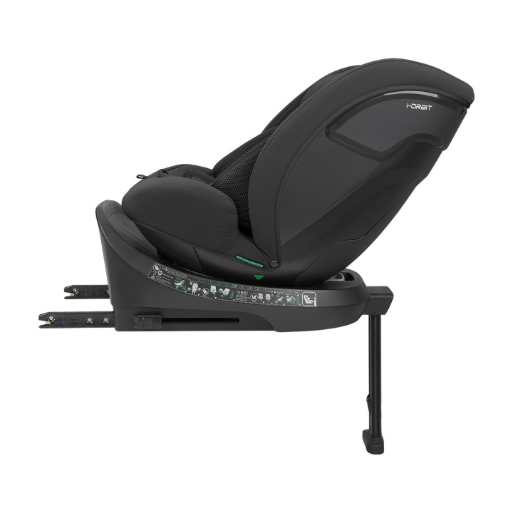 Silla de coche i-Orbit i-Size 40-150 cm de KikkaBoo - Negro vista 13
